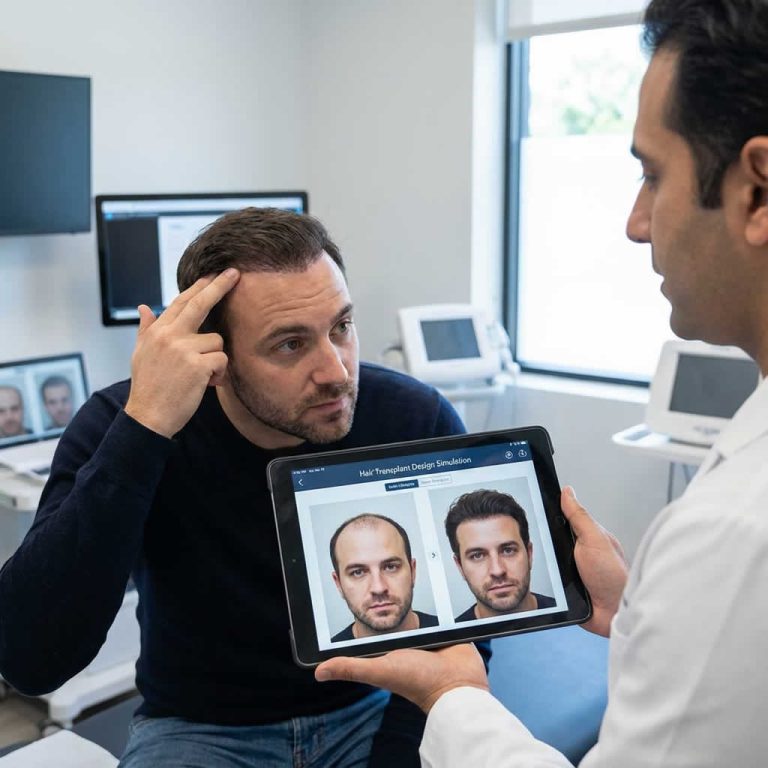 Hair Transplant Design Simulation ve Saç Çizgisi