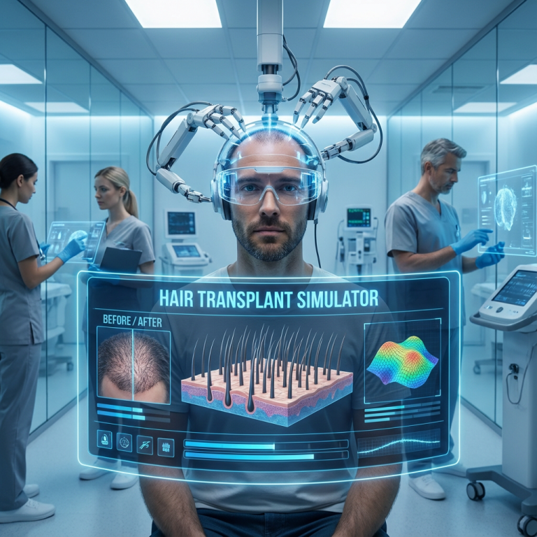 Hair Transplant Simulator