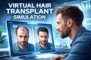 Virtual Hair Transplant Simulation