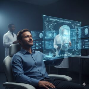 AI Hair Restoration Simulator